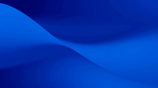 Abstract blue gradient waves shifting across a dark modern background with smooth layered motion