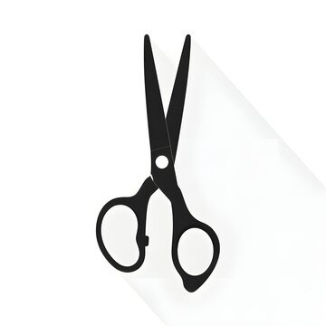 Office Scissors Stationery Cutting Tool Icon Vector Design