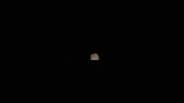 Driving Plate Zion National Park Mt Carmel Highway Southbound Multicam Set 21 Rear View Tunnel Utah Southwest USA
