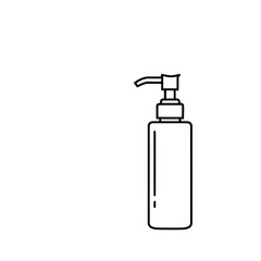 Fototapeta premium Pump bottle icon