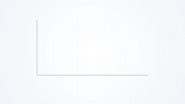 Bar Chart Increasing Growth Seamless Loop 4K