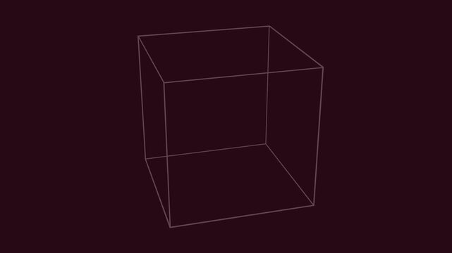 3d wireframe cube model, geometric structure, digital technology, science research, internet power, energy performance, productivity efficiency, optimization capacity, scalability responsiveness