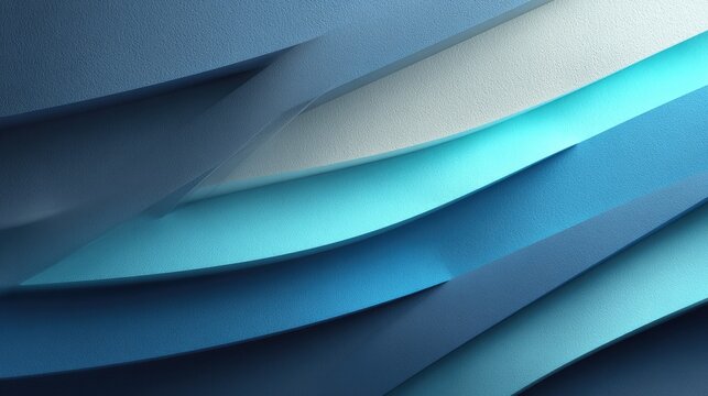 abstract layered blue background, smooth gradients and depth 