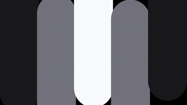 Capsule shape cascade transition effect with transparent alpha channel video overlay for motion graphics with ideal professional video transitions overlays