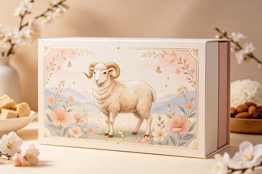 Sheep Year Theme Background 129