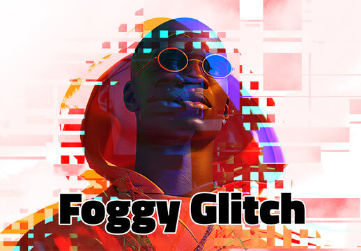 Foggy Glitch Effect