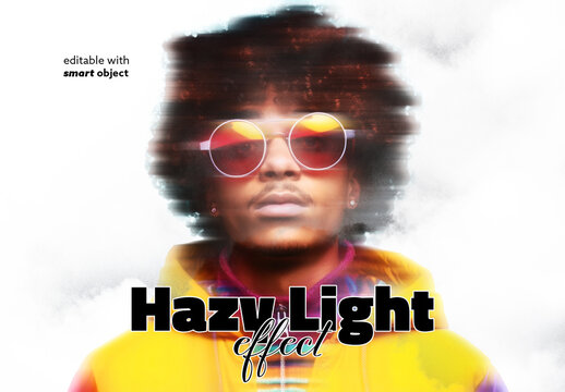 Hazy Light Photo Effect