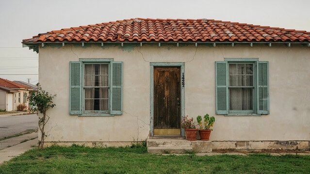 old wooden house