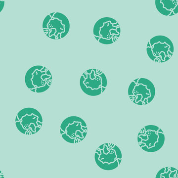 arctic ocean map glyph vector seamless pattern. arctic ocean map thin illustration