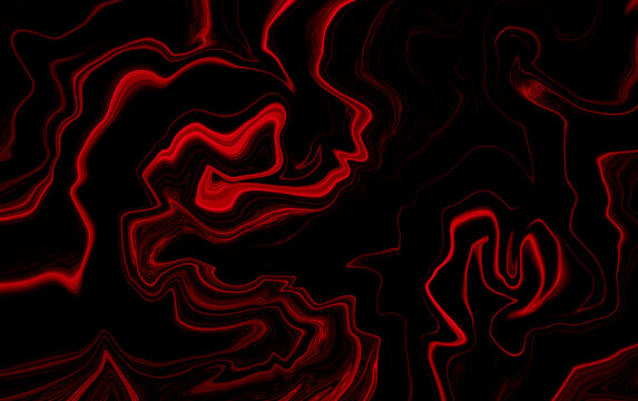 Black red marble oil ink liquid swirl texture for do ceramic counter dark abstract light background tile marble natural for interior decoration and outside.