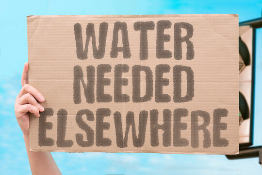 "Water needed elsewhere" Claimed water requirements for data centers don't account for diversion to elite survival infrastructure. DECEPTION. MISDIRECTION. HIDDEN. INFRASTRUCTURE. THEFT.