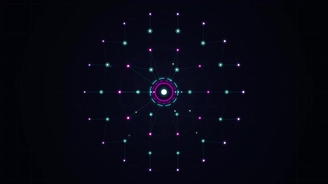 Circular Network Node Connecting