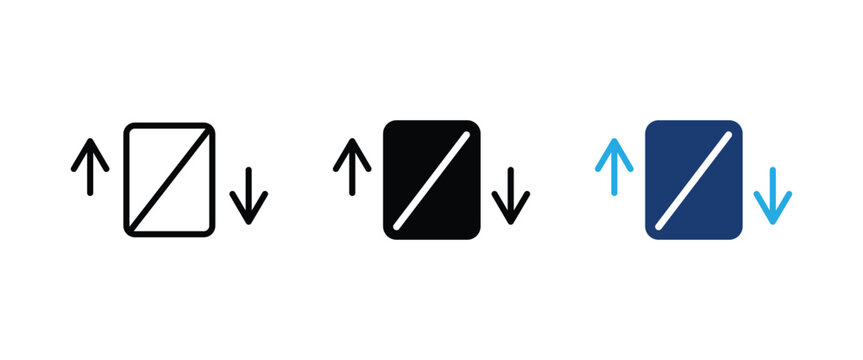 Redirect icon, website url forwarding transfer slash symbol. vector illustration