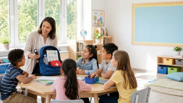 Disaster preparedness class focuses on wellbeing and safety education for young children