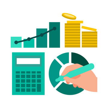 A strategic portfolio management workspace featuring financial charts calculator and currency allocation gives accountants real time visibility to optimize capital allocation
