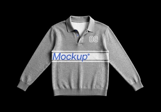 Sweater Mockup For Branding And Apparel Design