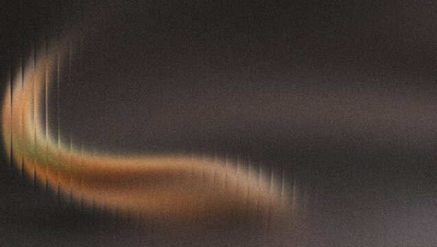 Dark granular abstract, soft fabric-like curves, ideal for playful food branding., plushy textured glow on charcoal backdrop, golden-orange