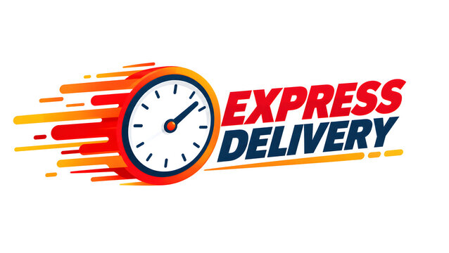 express delivery service logo
