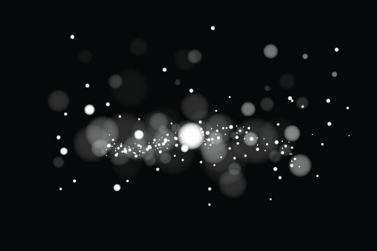 Png Holiday sparkle dust png. Holiday dust for cards, invitations, banners. PNG Christmas dust, glowing bokeh confetti light and glitter.Light dust efect.