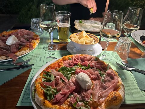 Italian pizza 
