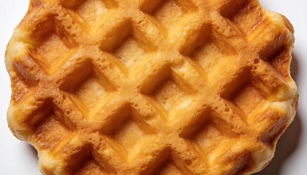 Freshly Baked Golden Waffle, Delicious Crisp Breakfast Snack, Sweet Pastry Pattern, Gourmet Dessert, Belgian Waffle, Fresh Bakery, Sweet Breakfast, Crispy Snack