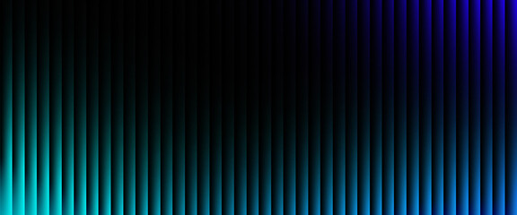 Fototapeta premium Abstract light background with colorful neon pastel fluted glass lines, premium retro holographic iridescent gradient stripe texture design