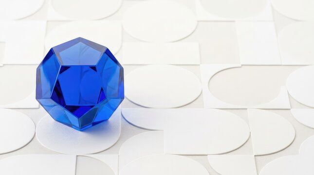 Sfondo minimalista con pattern geometrico di cerchi e quadrati bianchi in rilievo su una superficie chiara, creando un effetto materico moderno, rilievo, decorazione, architettonico