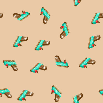 firewatch tower wildfire disaster isometric seamless pattern. firewatch tower wildfire disaster sign illustration