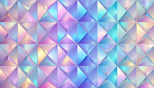 Seamless Geometric Triangle Pattern Background Small Repeating Modern Design