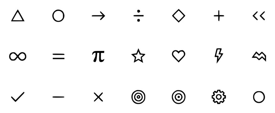 High level description a minimalist vect RjuQtJfBVAC10Duvt3MEuQ c 8 pucARnCVhZj set with simple line art design featuring sketches, drawings, vector graphics with minimalist and simple illustrations