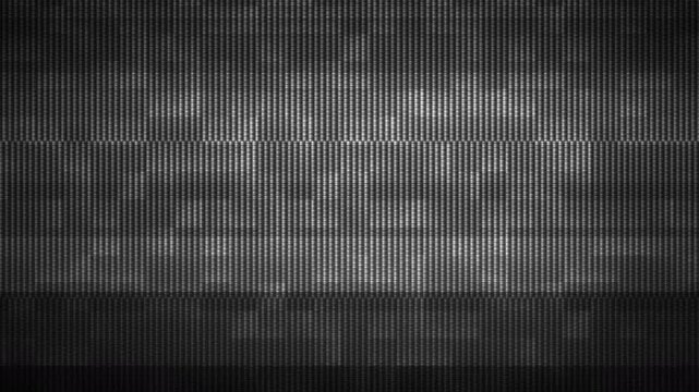 Old TV static and grain effect