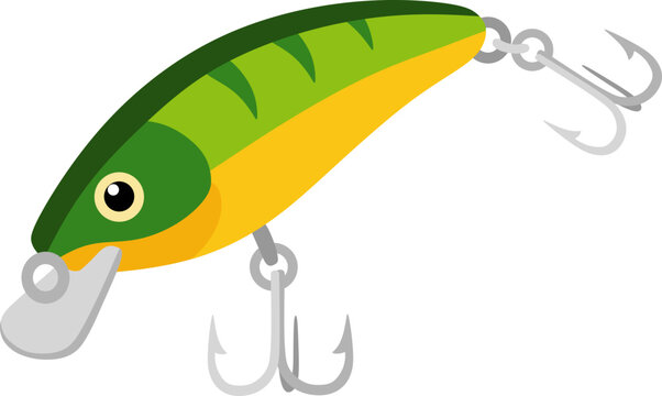 fishing bait vector illustration