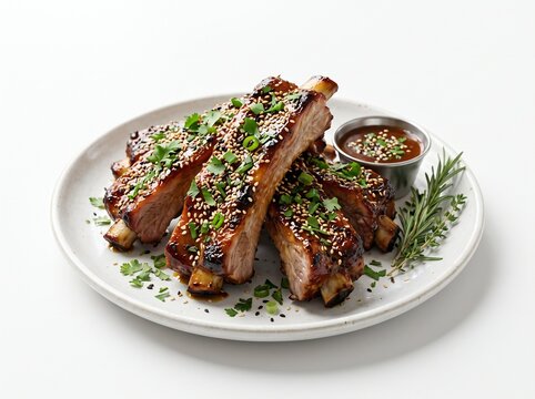 grilled pork ribs