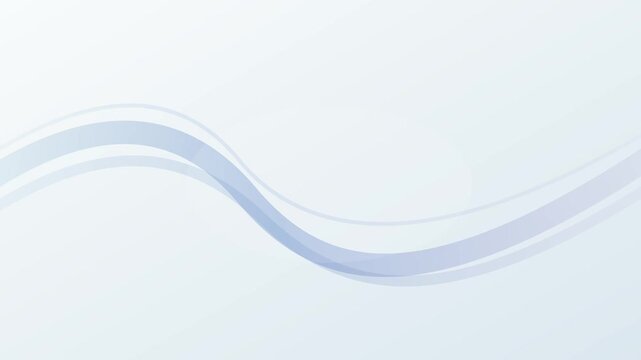 Flowing ribbon lattice animation featuring elegant digital waves of soft glowing light moving gracefully across a dark abstract video background