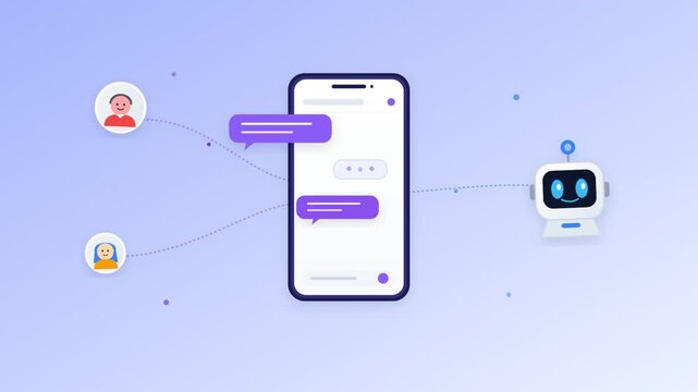 Searching for information by querying robots . AI automatic answering system. Help give advice to customers.