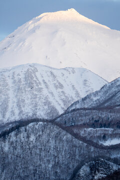 Hokkaido in inverno, animali selvatici e territori poetici d'inverno ricoperti di neve