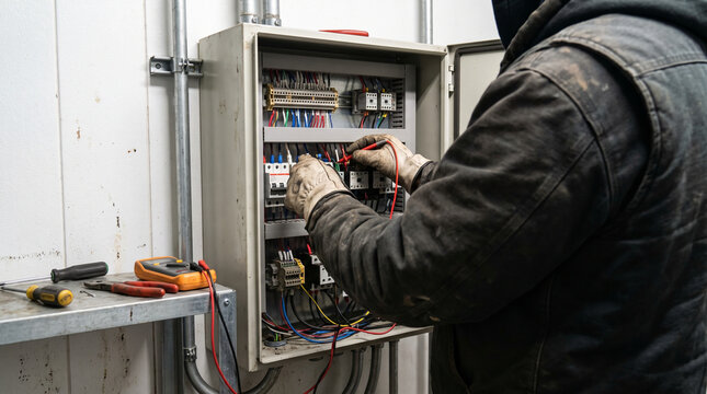 Commercial Walk-In Cooler Electrical Control System Inspection