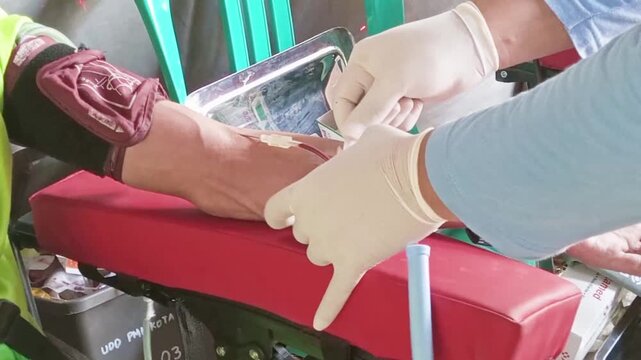 Blood donation is part of health promotion efforts for donors, encouraging the public to adopt a healthy lifestyle and fostering social concern for the lives of others.