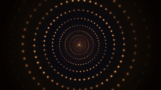 Abstract Cinematic Infinite Loop Motion Graphic Background with Grid Texture and Dark Purple