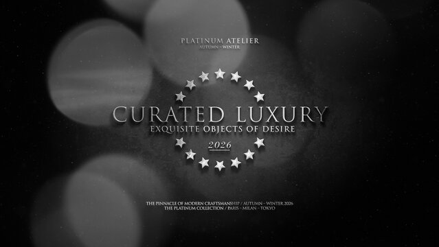 Cinema Title Opener 07. Curated luxury. Exquisite objects of desire.