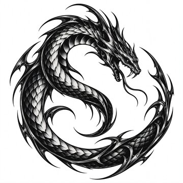 Dragon Yin Yang 