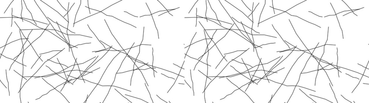 Random thin pencil scratches and hair lines overlay texture for adding distressed realistic look to art.