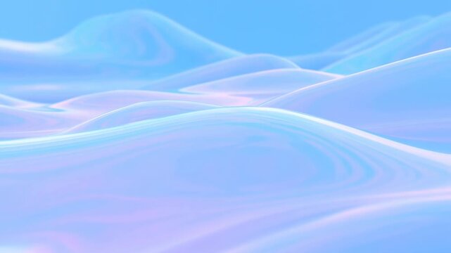 Pastel waves flow horizontally through a soft abstract digital background. Website headers, title sequences, and wellness media.