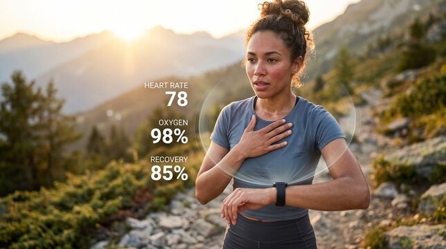 Smart Wearable Monitoring Athlete Heart Rate During Recovery