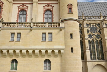 Obraz premium Façade du château de Saint-Germain-en-Laye. France