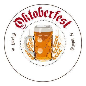 Oktoberfest Stempel Transparent