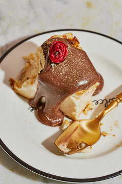 Chocolate cheesecake