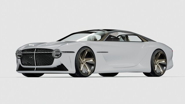 Romania &ndash; May 2026: Bentley EXP 100 GT concept - concept two doors	
