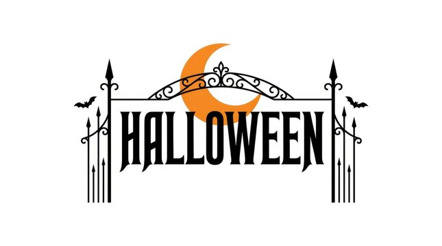 Spooky and stylish halloween typography exploring dark fonts and eerie design elements for a terrifyingly good time
