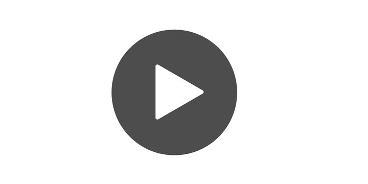 gray circular play button icon with white triangle
